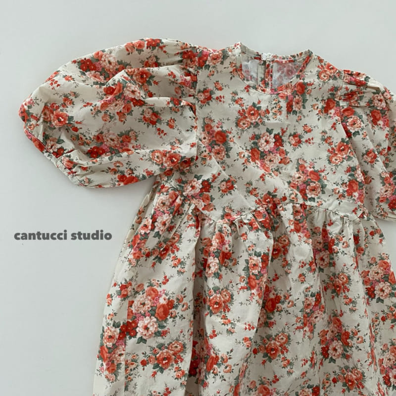 Cantucci Studio - Korean Children Fashion - #minifashionista - Ju Ju Puff One-Piece - 4