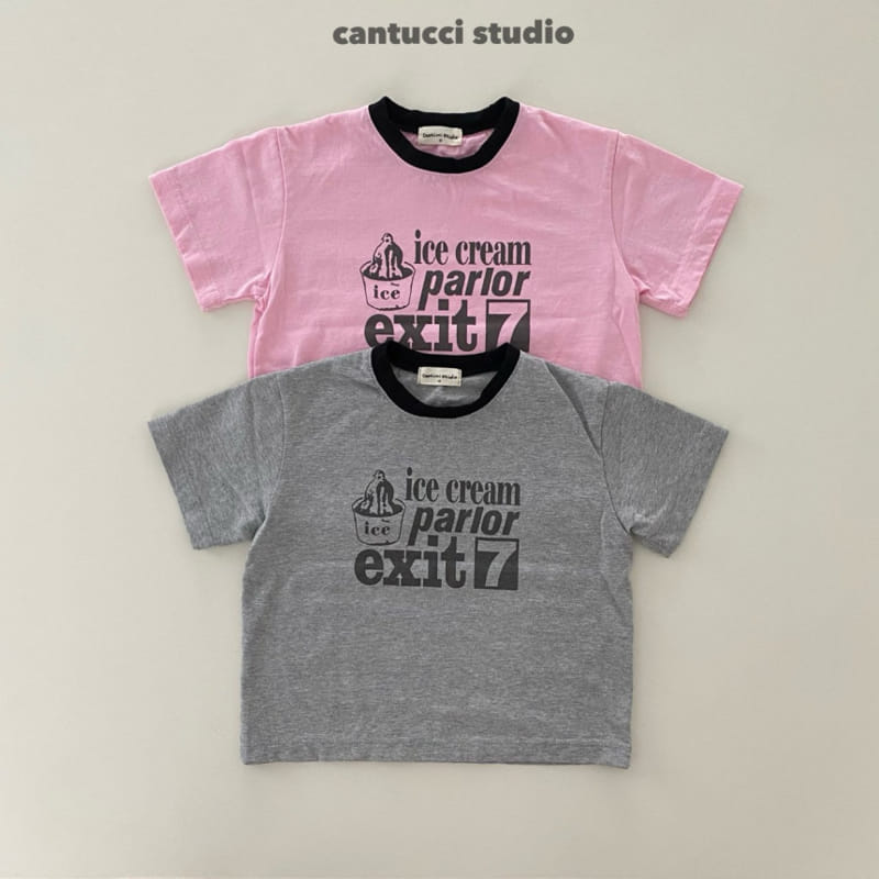 Cantucci Studio - Korean Children Fashion - #stylishchildhood - Ice Cream Tee With Mom