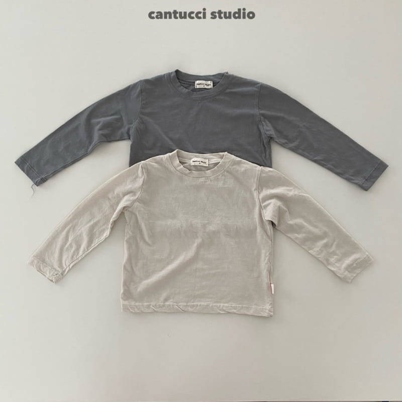 Cantucci Studio - Korean Children Fashion - #todddlerfashion - Soft Basic Tee