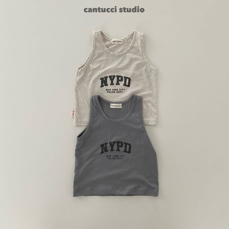 Cantucci Studio - Korean Children Fashion - #toddlerclothing - City Sleeveless 