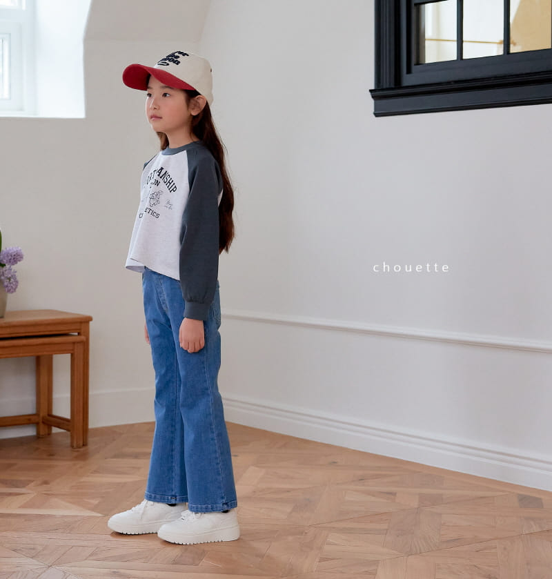 Chouette - Korean Children Fashion - #todddlerfashion - Exercise Rabbit Raglan Tee - 9