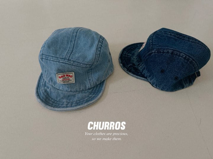 Churros - Korean Children Fashion - #kidsshorts - Denim Cap - 5