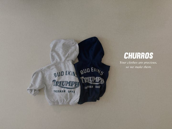 Churros - Korean Children Fashion - #todddlerfashion - Mucho Hoody Zip Up - 2