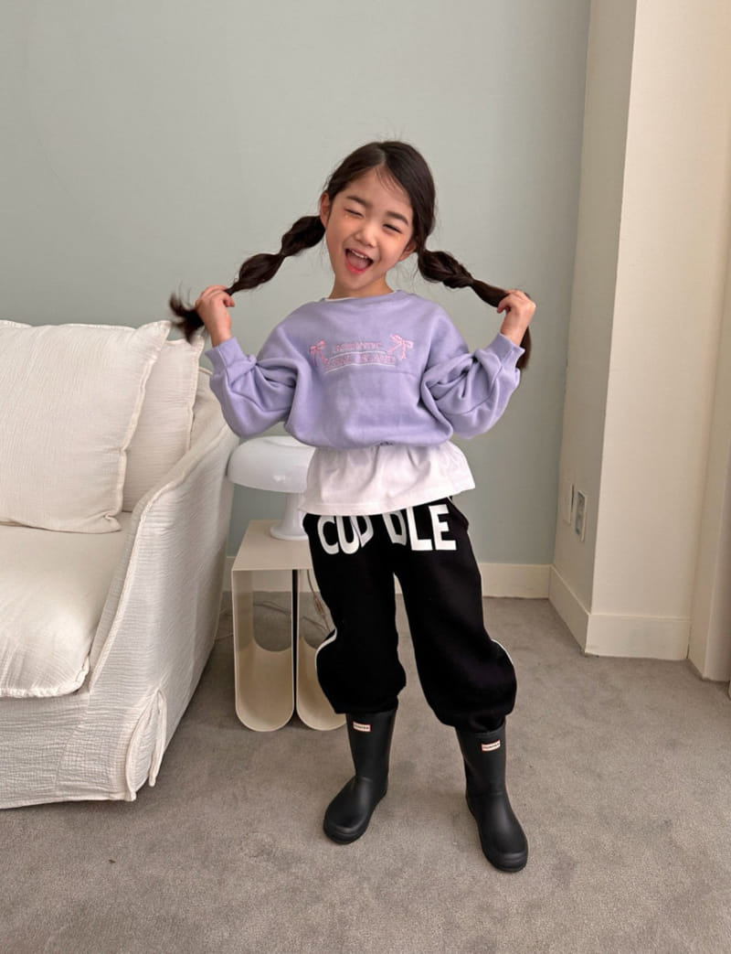 Comma - Korean Children Fashion - #stylishchildhood - Cuddle Jogger Pants - 6