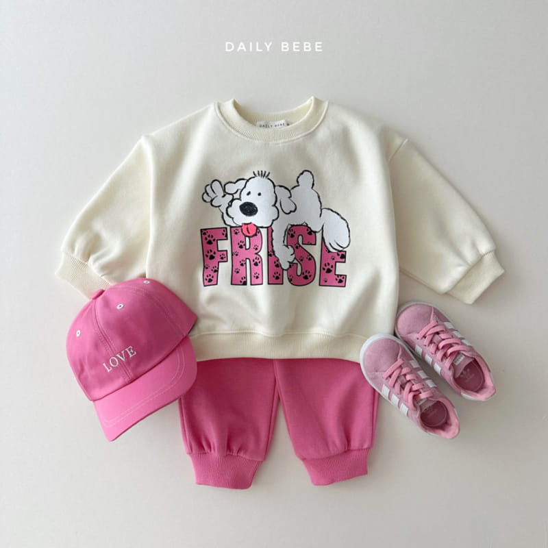 Daily Bebe - Korean Children Fashion - #discoveringself - Freeze Top Bottom Set - 2