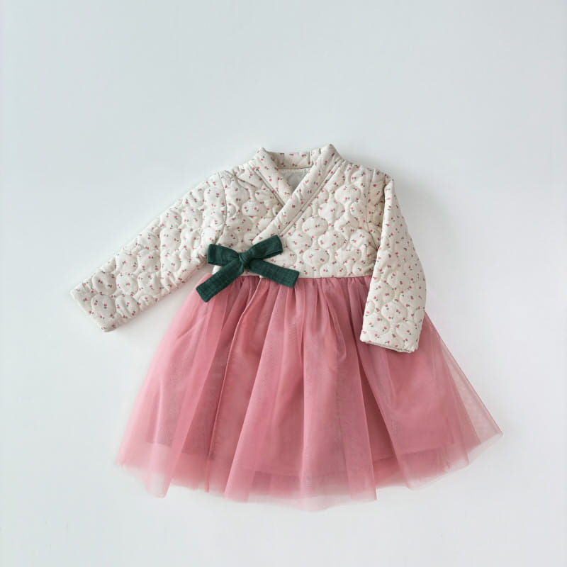 Dazzling - Korean Children Fashion - #kidsstore - New Year's Dress Dongbaek Set - 3