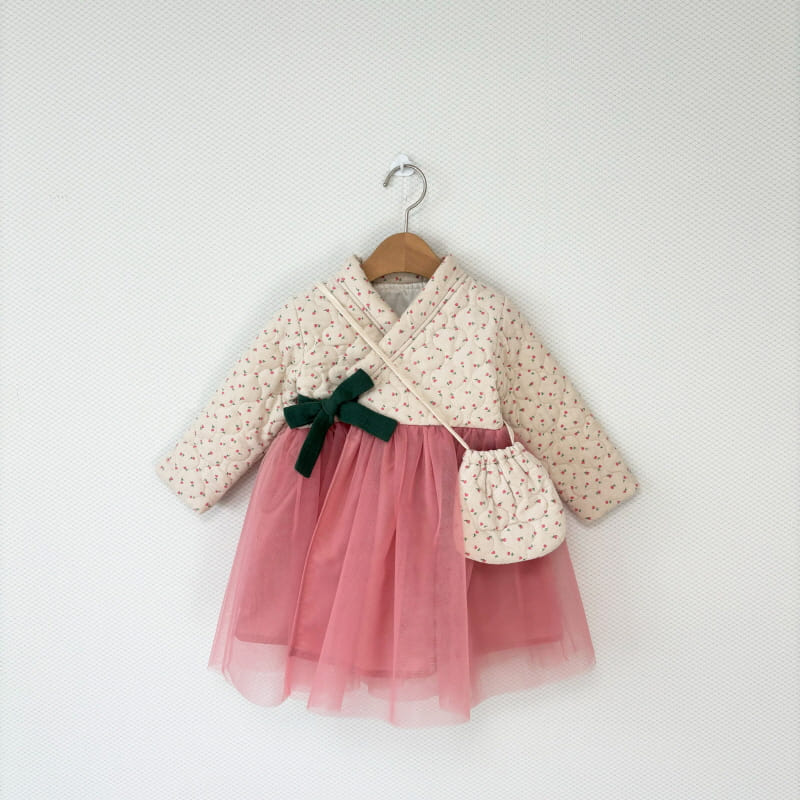 Dazzling - Korean Children Fashion - #toddlerclothing - New Year's Dress Dongbaek Set - 11