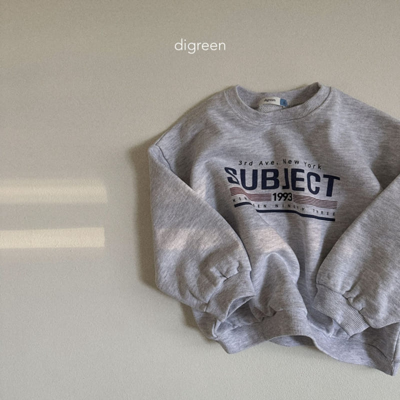 Digreen - Korean Children Fashion - #Kfashion4kids - Subject Sweatshirt - 8