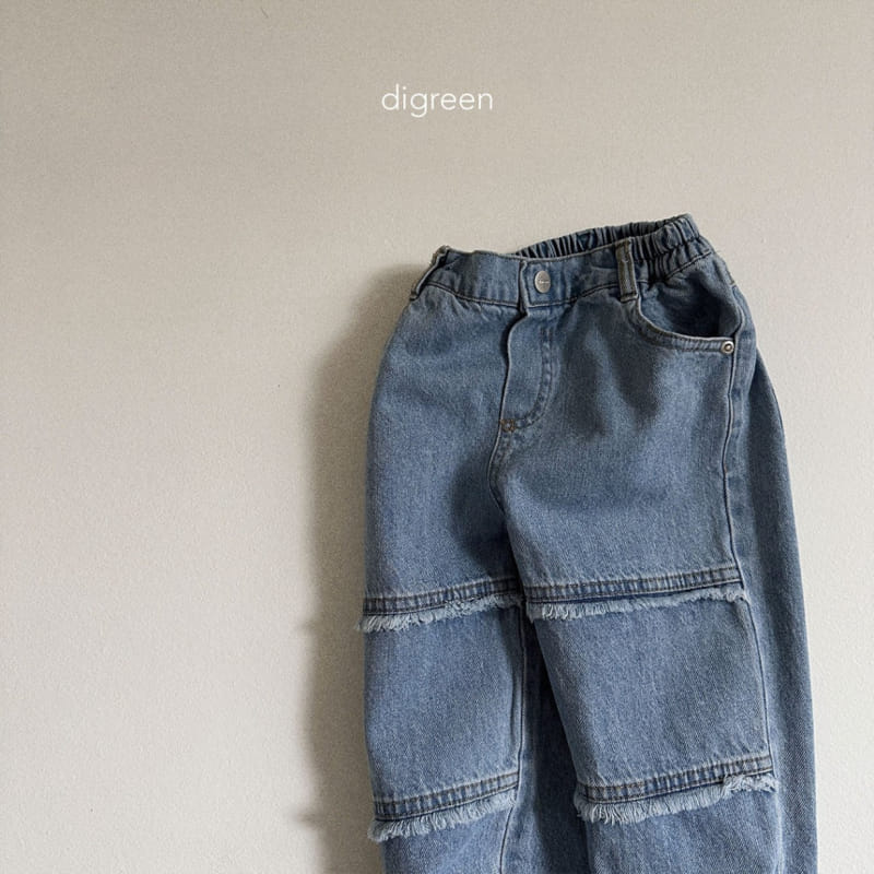 Digreen - Korean Children Fashion - #Kfashion4kids - Dougie Denim Pants - 6