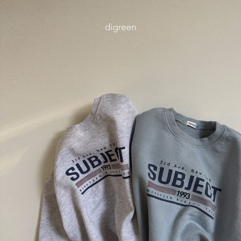 Digreen - Korean Children Fashion - #discoveringself - Subject Sweatshirt - 3