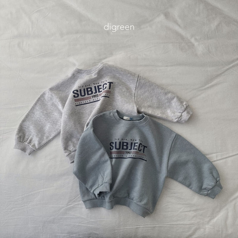 Digreen - Korean Children Fashion - #discoveringself - Subject Sweatshirt - 4