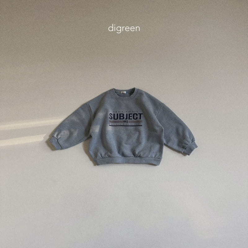 Digreen - Korean Children Fashion - #kidsshorts - Subject Sweatshirt - 5