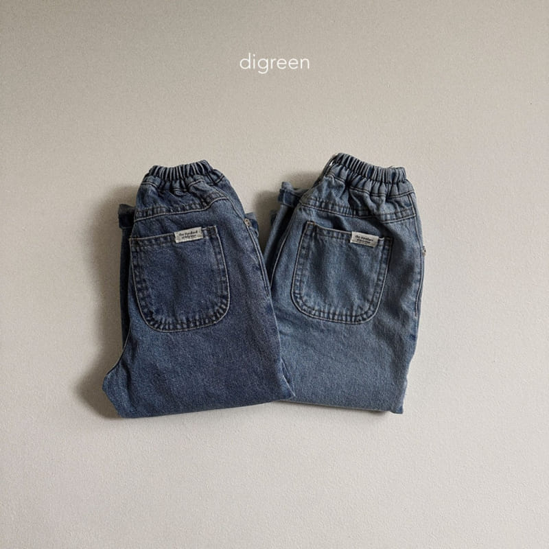 Digreen - Korean Children Fashion - #kidsshorts - Dougie Denim Pants - 4