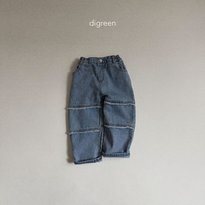 Digreen - Korean Children Fashion - #kidzfashiontrend - Dougie Denim Pants - 5