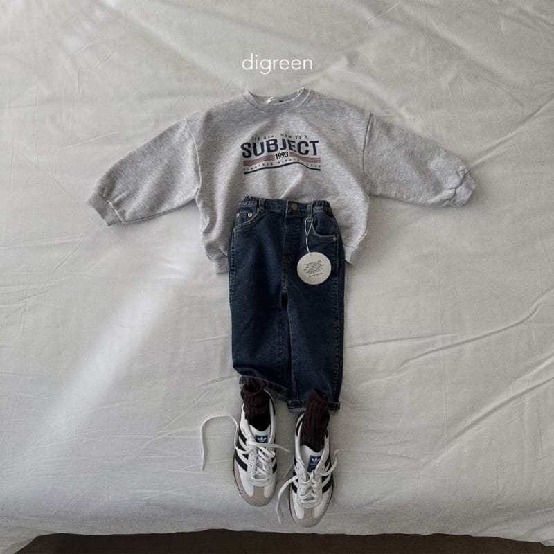 Digreen - Korean Children Fashion - #littlefashionista - Subject Sweatshirt - 9