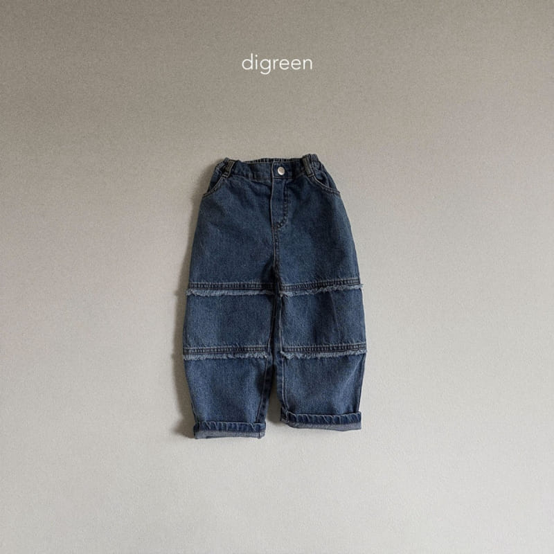 Digreen - Korean Children Fashion - #littlefashionista - Dougie Denim Pants - 7