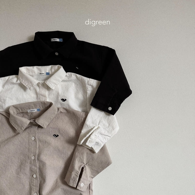 Digreen - Korean Children Fashion - #magicofchildhood - Dolphin Shirt