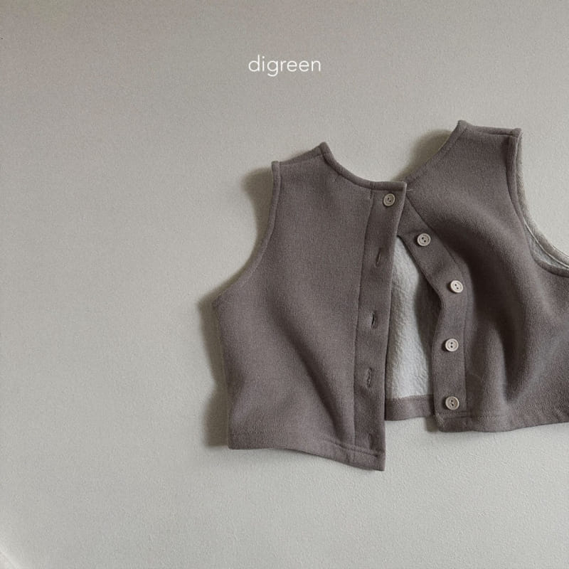 Digreen - Korean Children Fashion - #stylishchildhood - Cookies Vest - 8