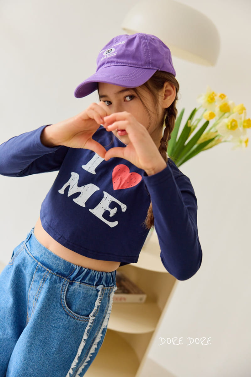 Dore Dore - Korean Children Fashion - #kidsstore - Love Me Crop Tee - 7