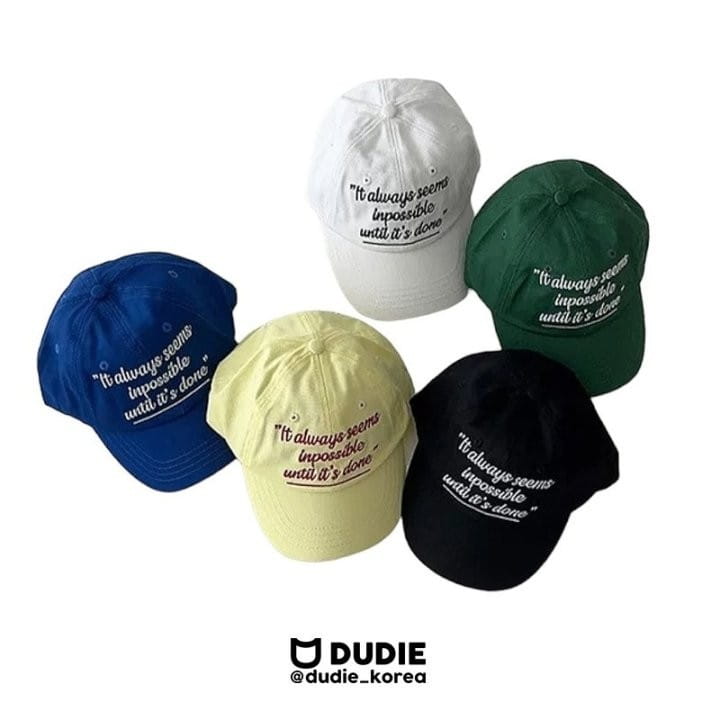 Dudie - Korean Children Fashion - #Kfashion4kids - Always Cap - 2