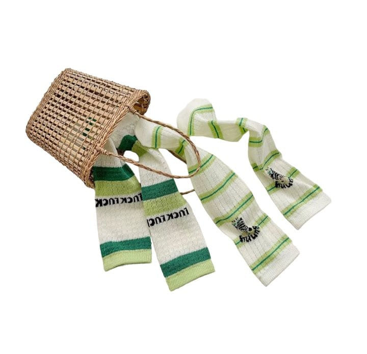 Dudie - Korean Children Fashion - #kidzfashiontrend - Lucky Green Three Type Set - 4