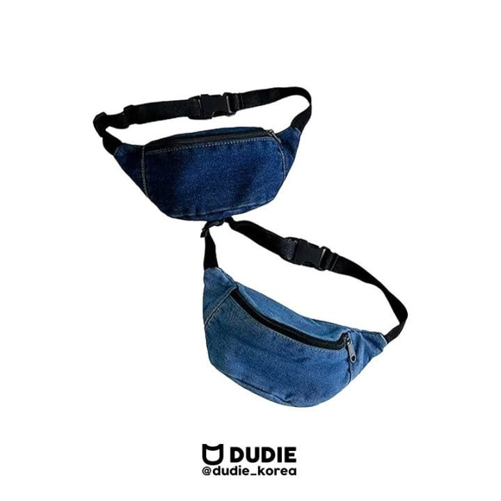 Dudie - Korean Children Fashion - #discoveringself - Denim Hip Sack - 6