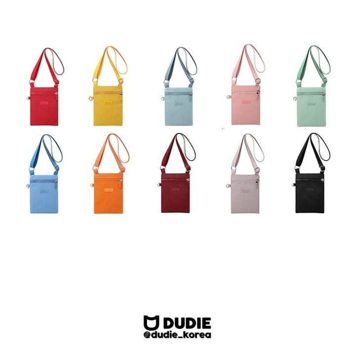 Dudie - Korean Children Fashion - #kidsshorts - Color Cross Bag