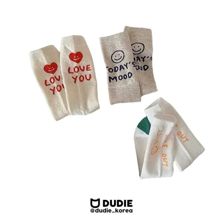 Dudie - Korean Children Fashion - #kidsstore - Laundrie Three Type  Set