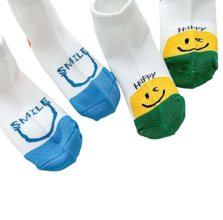 Dudie - Korean Children Fashion - #kidsstore - Mix Smile Five Type Set - 6