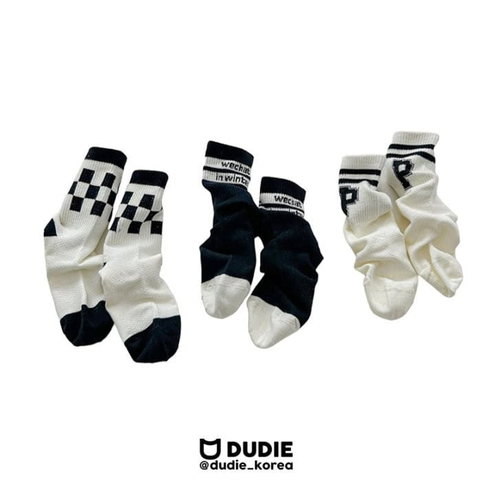 Dudie - Korean Children Fashion - #stylishchildhood - Black P Three Type Set - 5