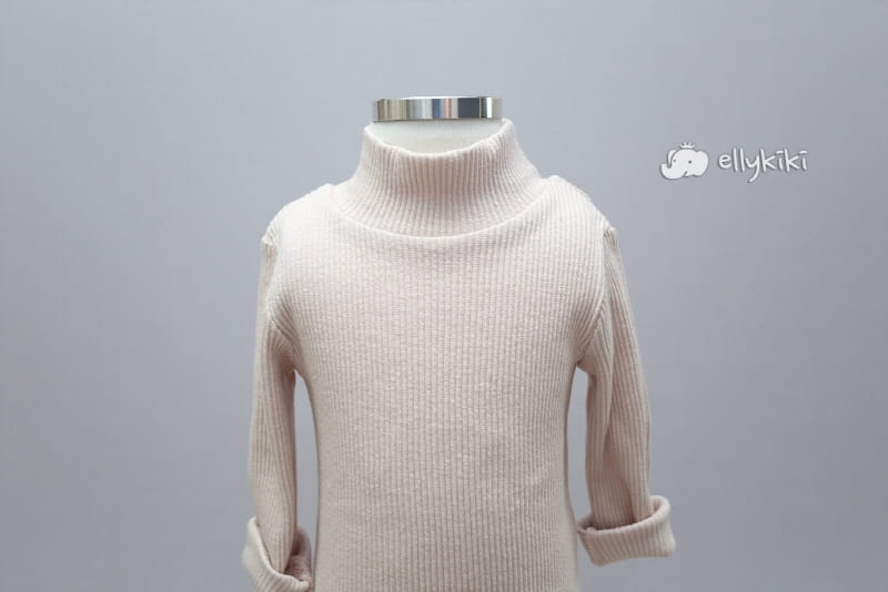 Ellykiki - Korean Children Fashion - #prettylittlegirls - Rib Turtleneck Tee  - 9