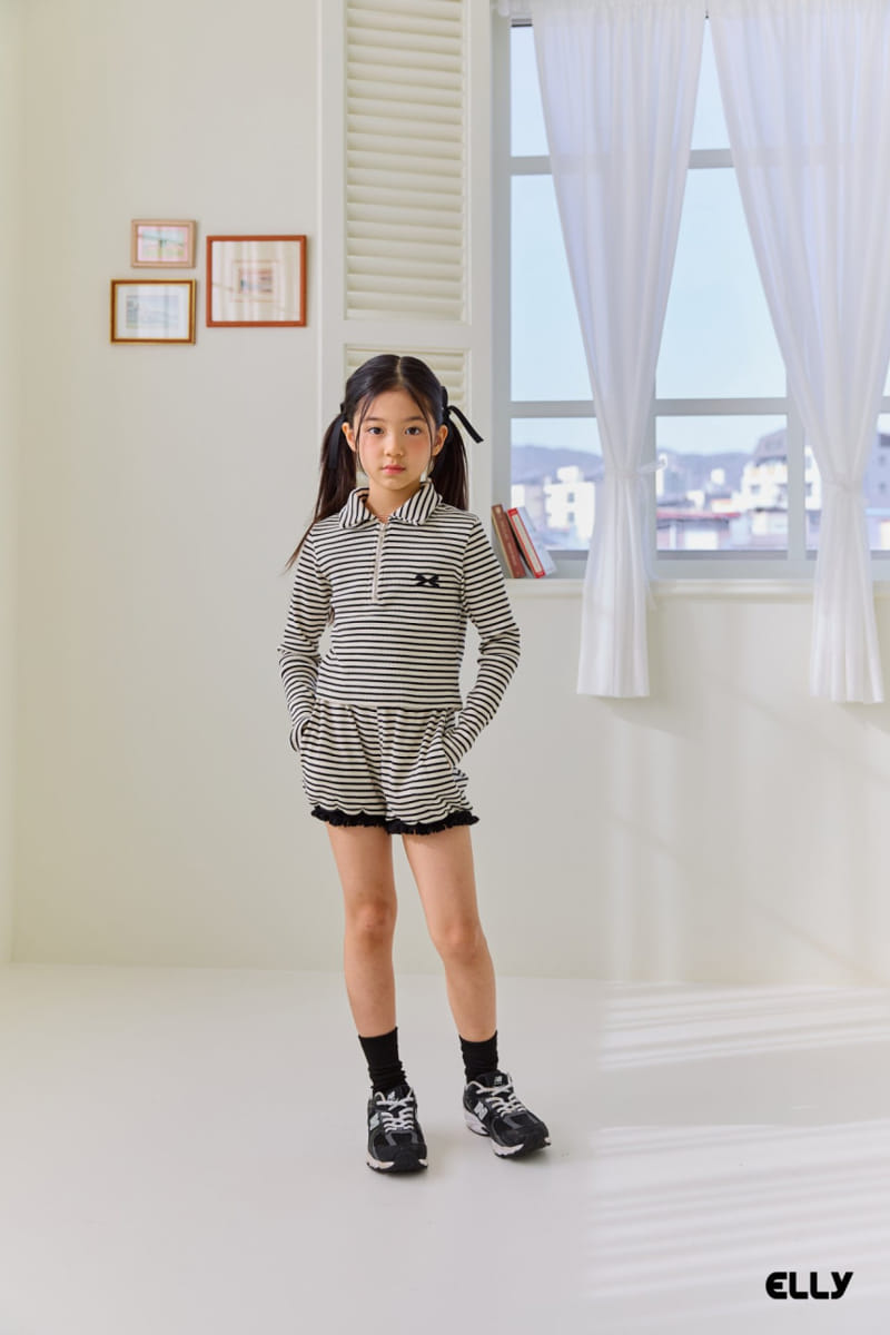 Ellymolly - Korean Children Fashion - #Kfashion4kids - Petite Crop Sweatshirt - 5