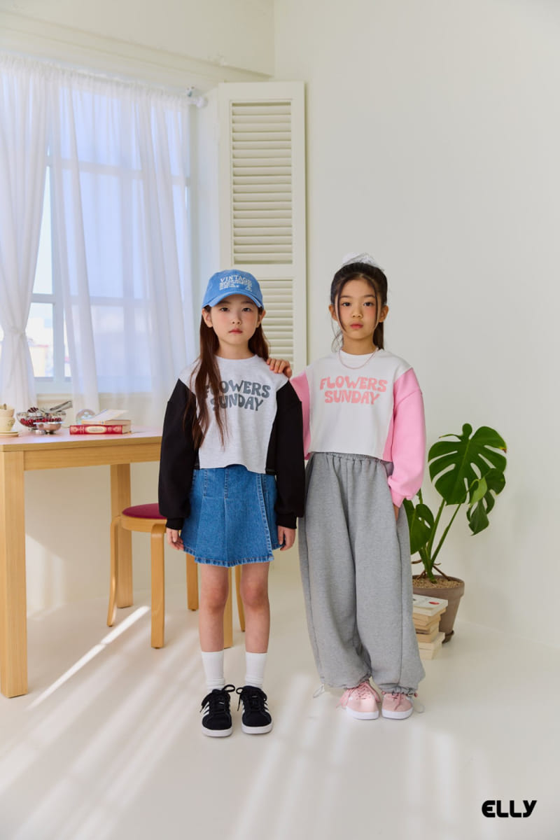 Ellymolly - Korean Children Fashion - #kidzfashiontrend - Bebe Crop Sweatshirt - 4