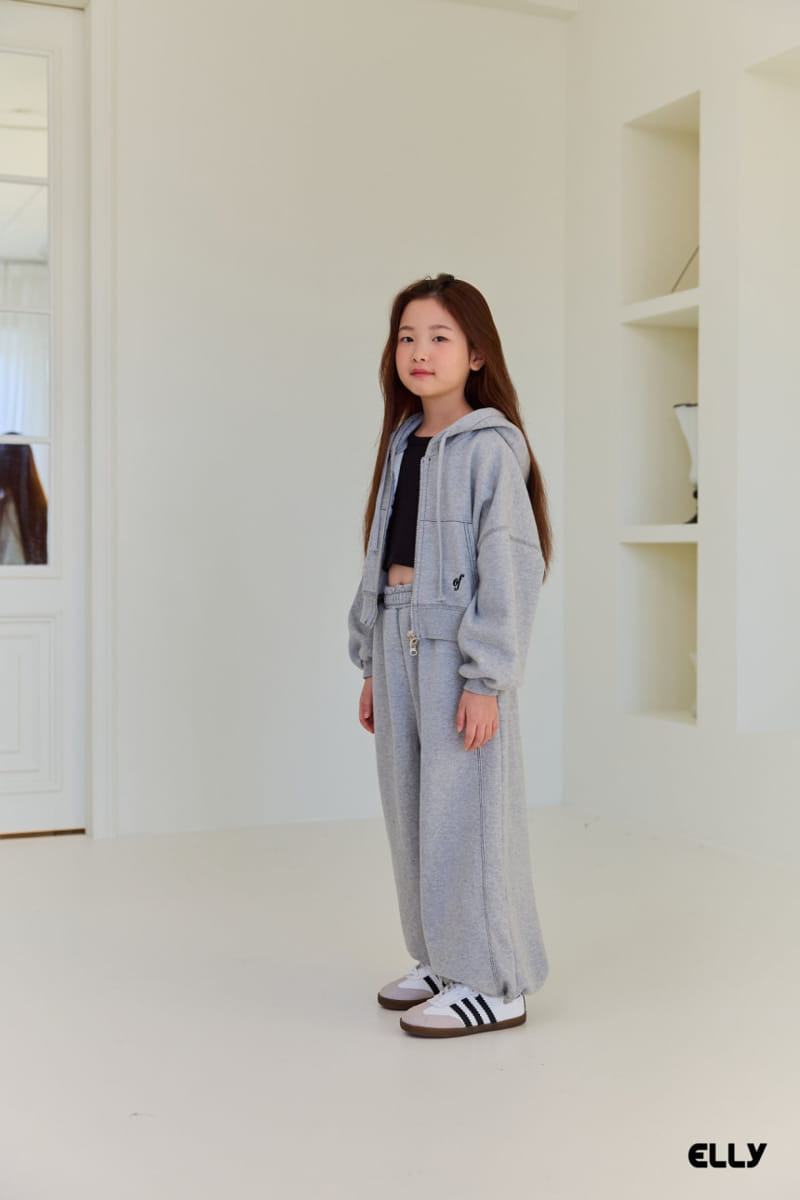 Ellymolly - Korean Children Fashion - #stylishchildhood - Ove Stitch Wide Pants - 4