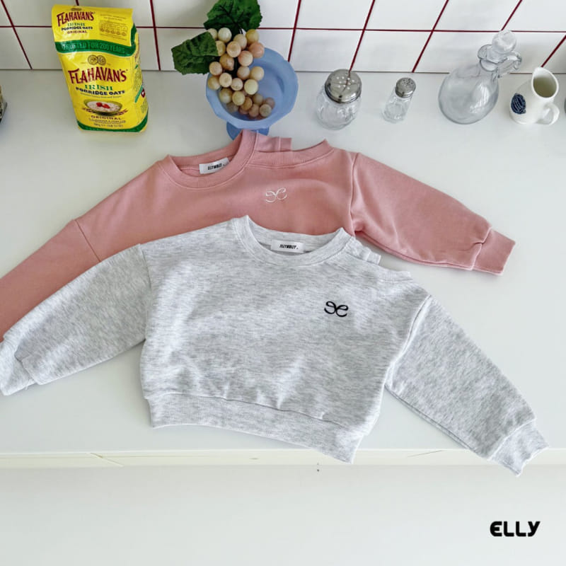 Ellymolly - Korean Children Fashion - #childrensboutique - Unbalance Slit Sweatshirt