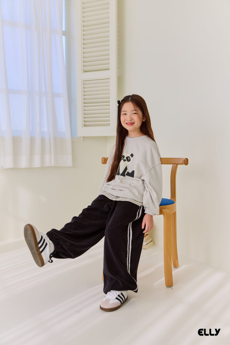 Ellymolly - Korean Children Fashion - #designkidswear - Panda Sweatshirt - 8