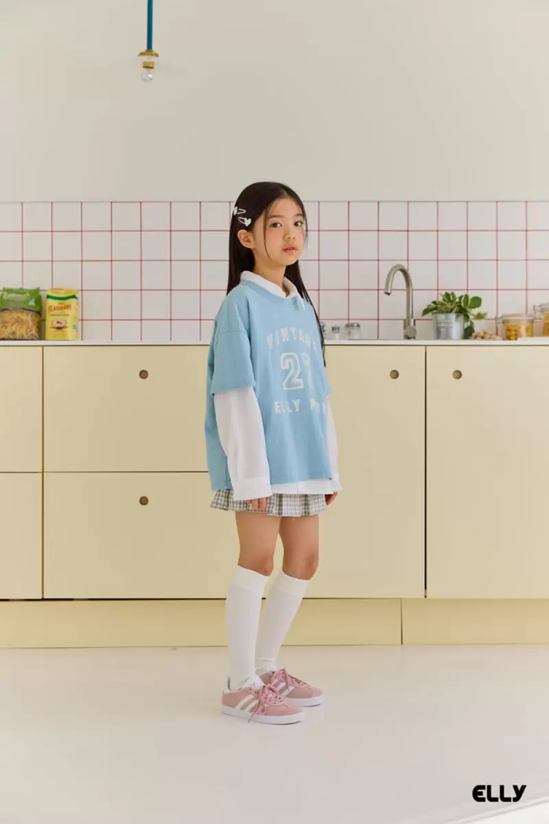 Ellymolly - Korean Children Fashion - #discoveringself - Vintage 23 Short Sleeve Tee - 9