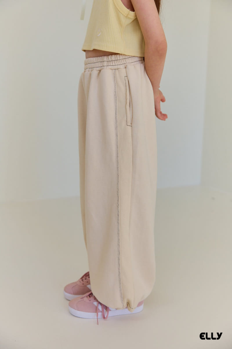 Ellymolly - Korean Children Fashion - #discoveringself - Ove Stitch Wide Pants - 7