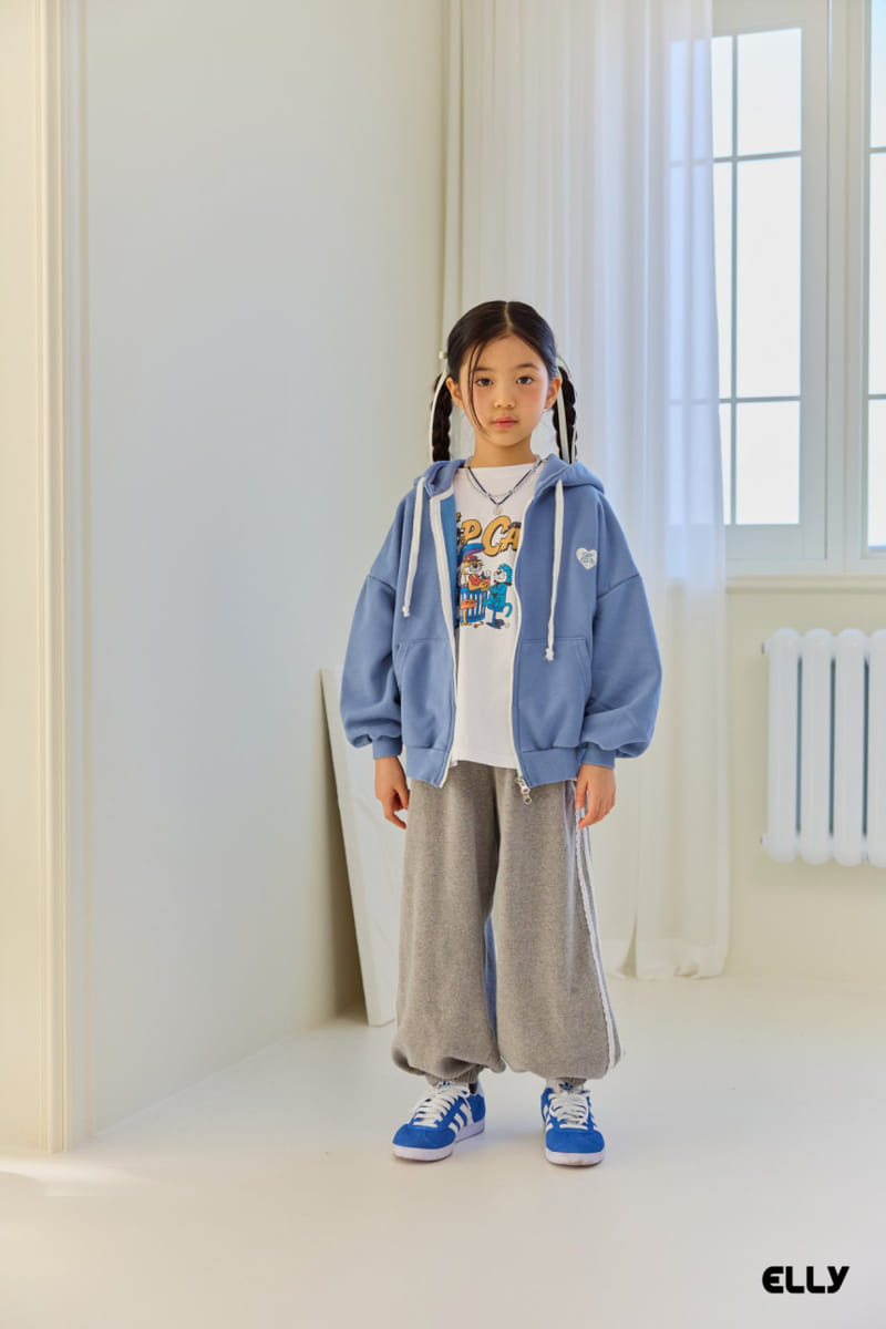 Ellymolly - Korean Children Fashion - #designkidswear - Bom Bom Hoody Zip Up - 4