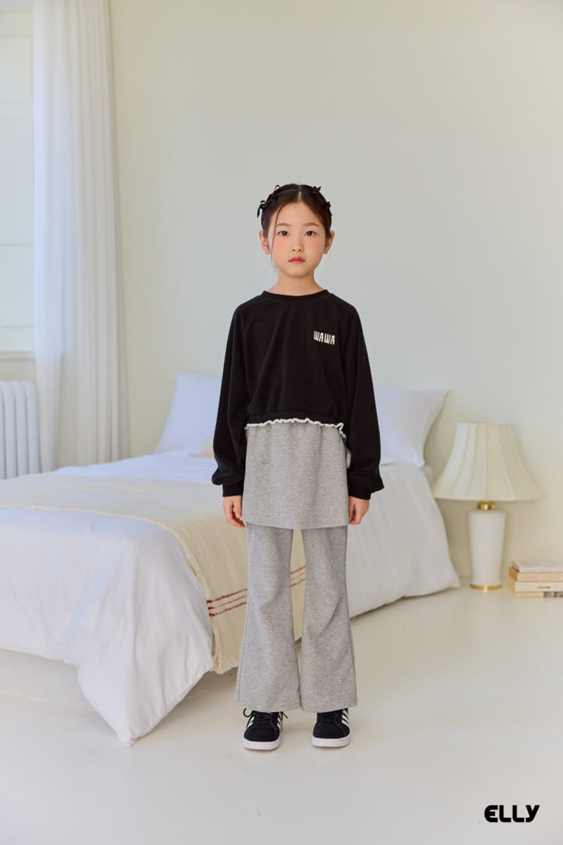 Ellymolly - Korean Children Fashion - #fashionkids - Wa Wa Frill Sweatshirt - 6