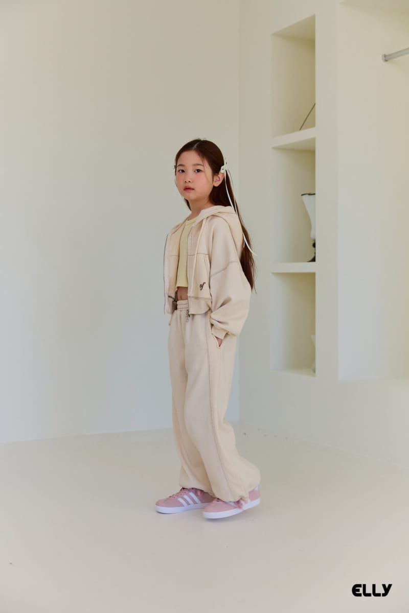 Ellymolly - Korean Children Fashion - #kidsshorts - Ove Stitch Wide Pants - 9