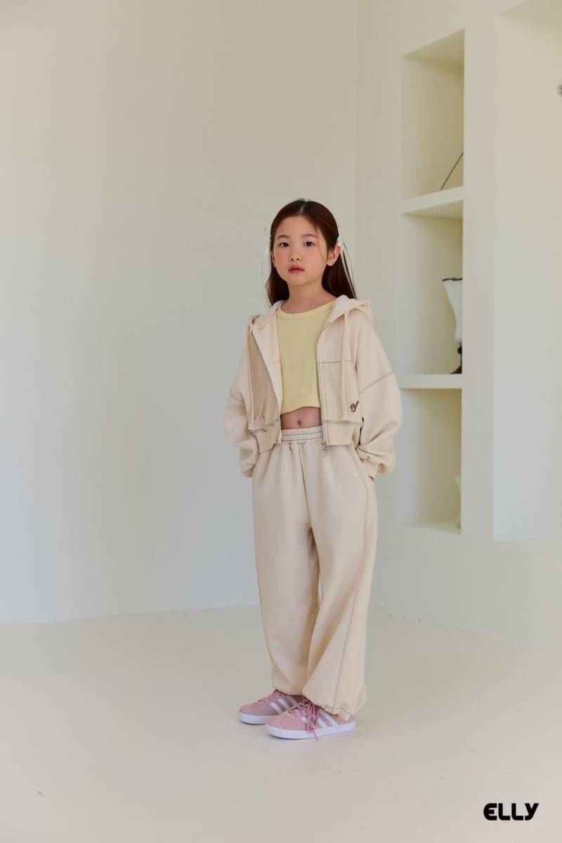 Ellymolly - Korean Children Fashion - #kidsstore - Ove Stitch Wide Pants - 10