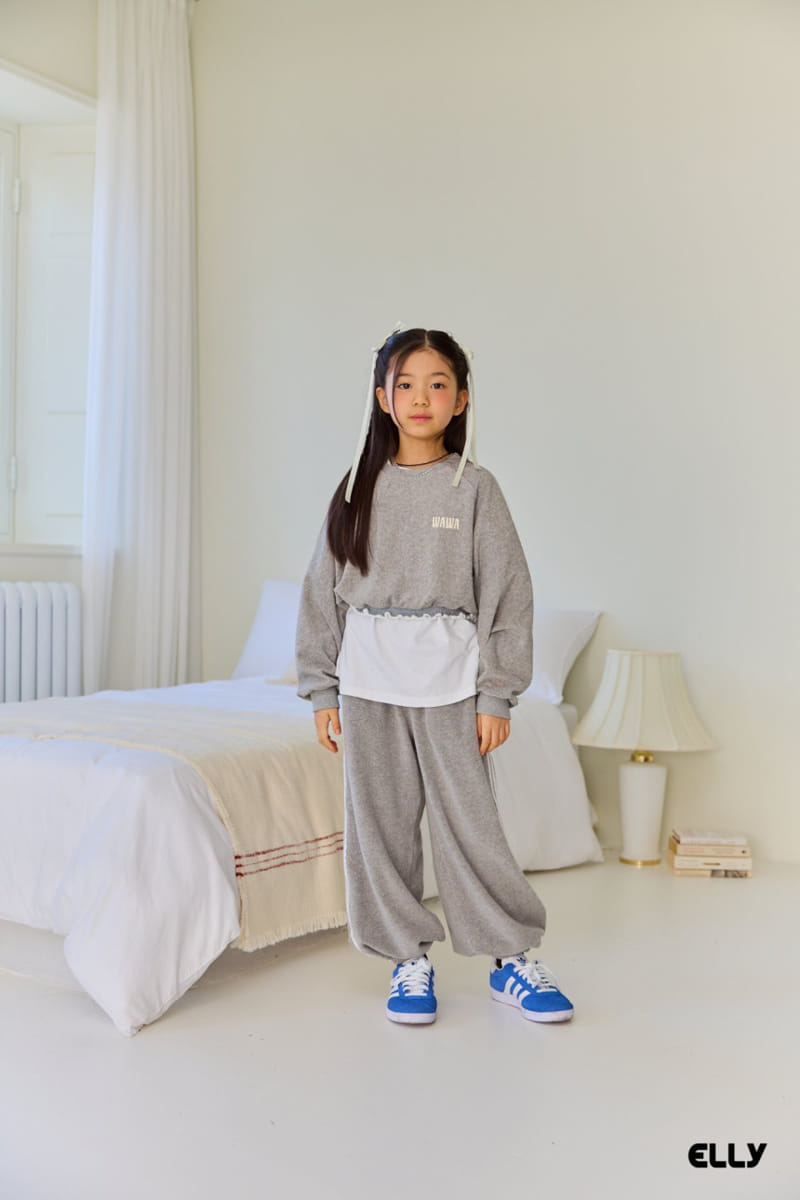 Ellymolly - Korean Children Fashion - #kidzfashiontrend - Wa Wa Frill Sweatshirt - 9