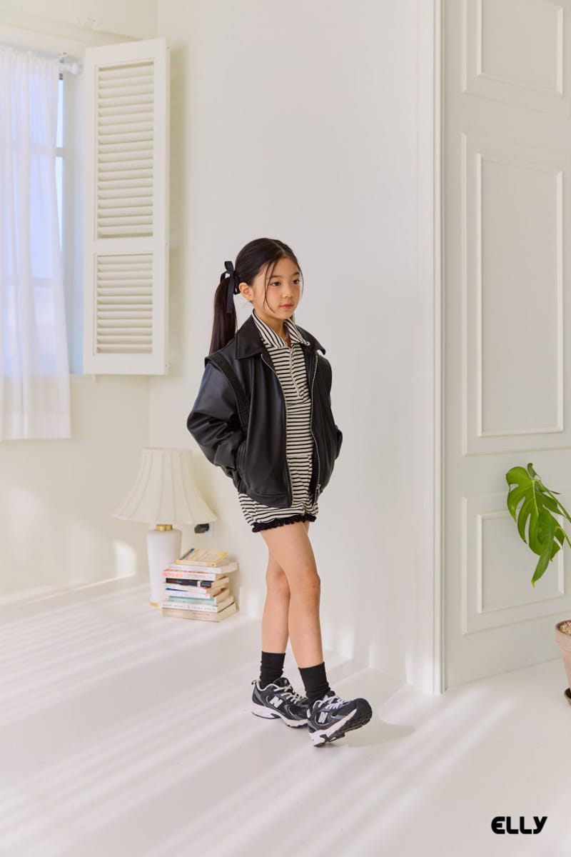 Ellymolly - Korean Children Fashion - #littlefashionista - Martin L Blouson - 7