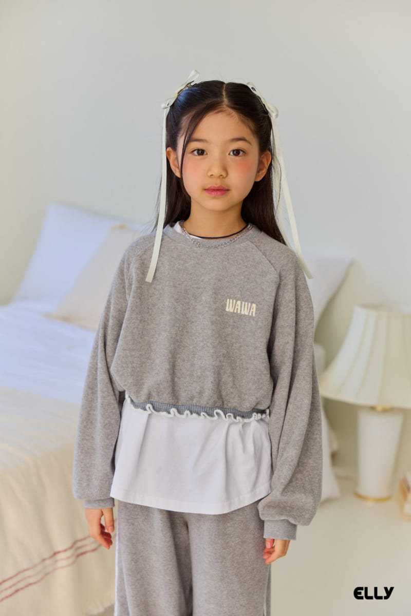 Ellymolly - Korean Children Fashion - #littlefashionista - Wa Wa Frill Sweatshirt - 11