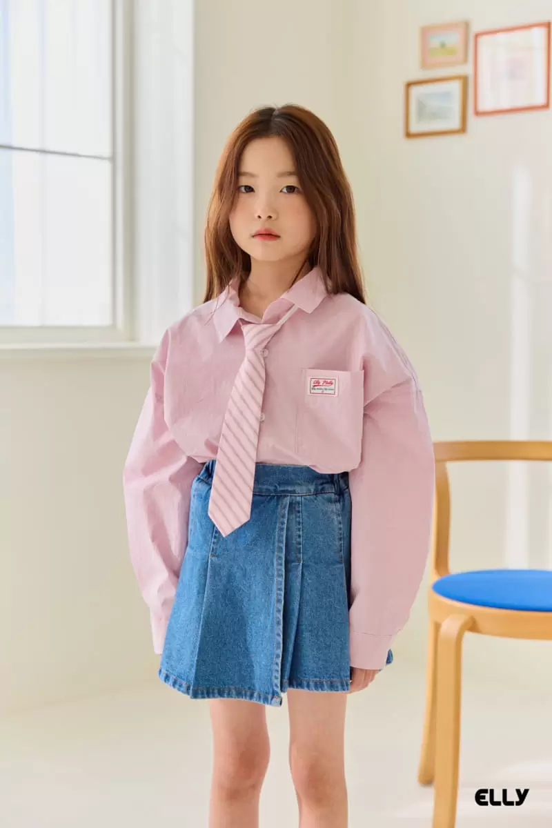 Ellymolly - Korean Children Fashion - #littlefashionista - Hi Elle Shirt - 4