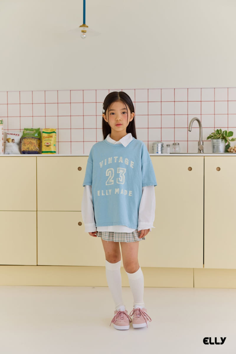 Ellymolly - Korean Children Fashion - #minifashionista - Vintage 23 Short Sleeve Tee - 3