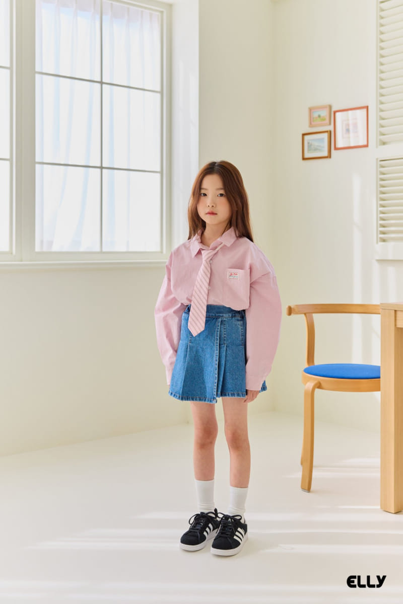 Ellymolly - Korean Children Fashion - #minifashionista - Hi Elle Shirt - 5