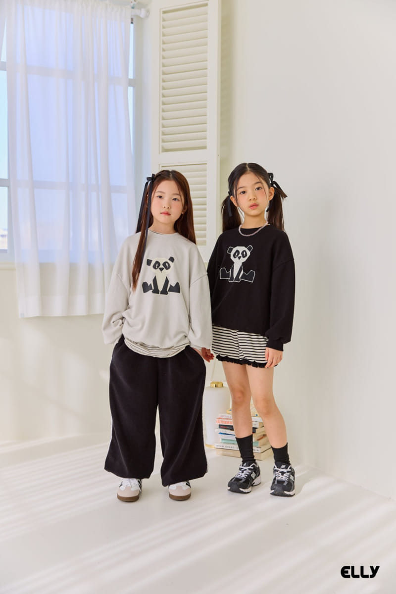 Ellymolly - Korean Children Fashion - #minifashionista - Panda Sweatshirt - 3