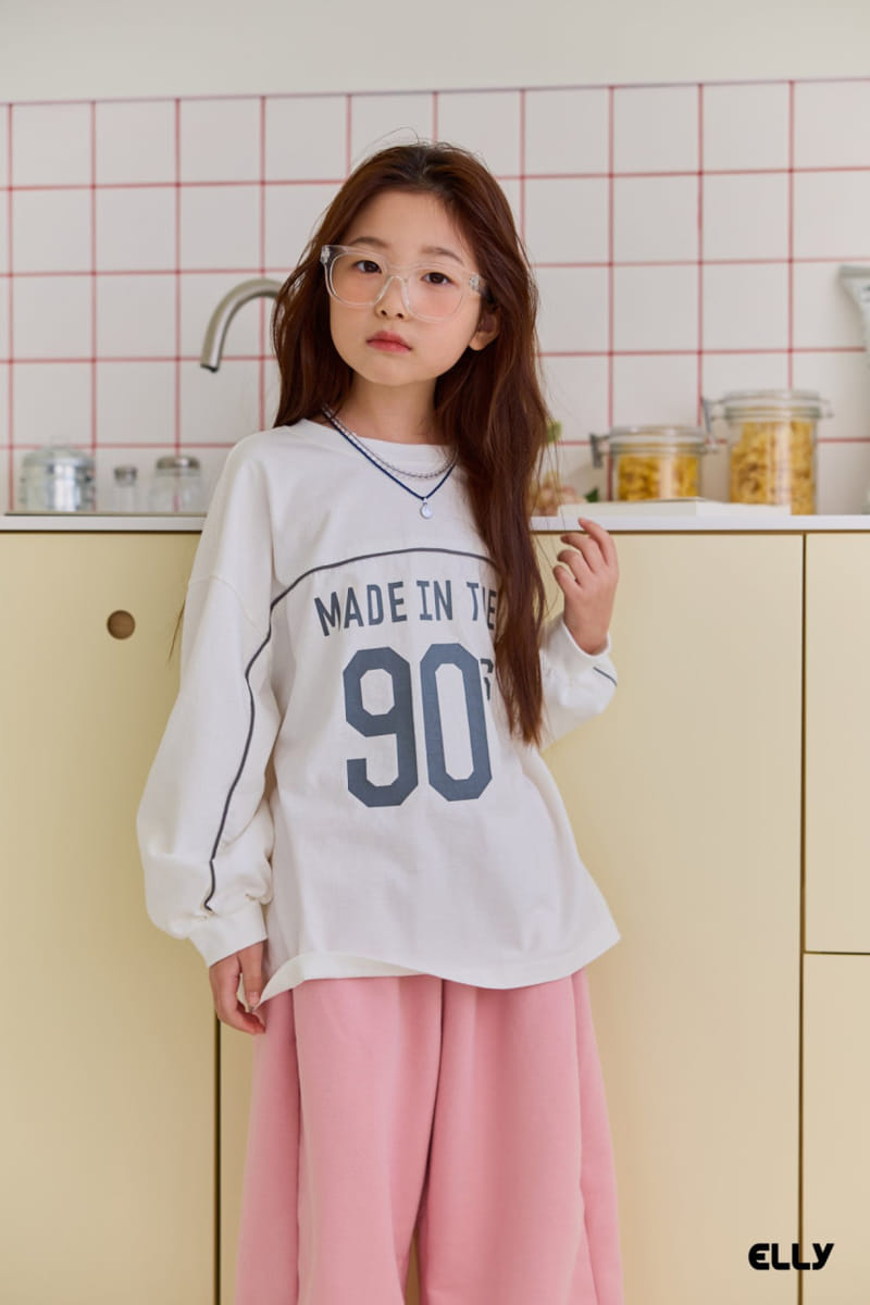 Ellymolly - Korean Children Fashion - #prettylittlegirls - Made Bbing Line Tee - 2